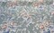 1 Yard Stonington Seaspray Vintage Floral Cotton Linen Upholstery Fabric 54 Inches Wide